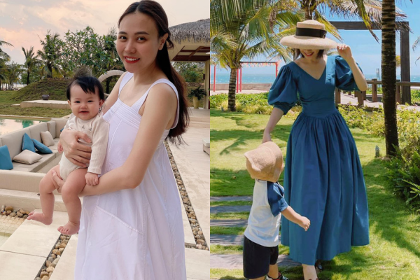 Đàm Thu Trang khoe ảnh con gái lúc mới sinh, Hòa Minzy bày tỏ lý do giấu diện mạo con trai