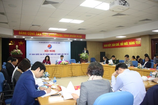 Hội nghị Ủy ban quốc gia về thanh niên Việt Nam lần thứ 30.