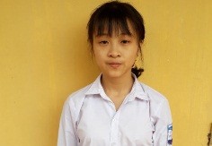 Em Đoàn Lê Ngân, học sinh lớp 12 trường THPT Kim Xuyên (huyện Sơn Dương, tỉnh Tuyên Quang), giải Nhất toàn quốc cuộc thi “Tự hào Việt Nam”