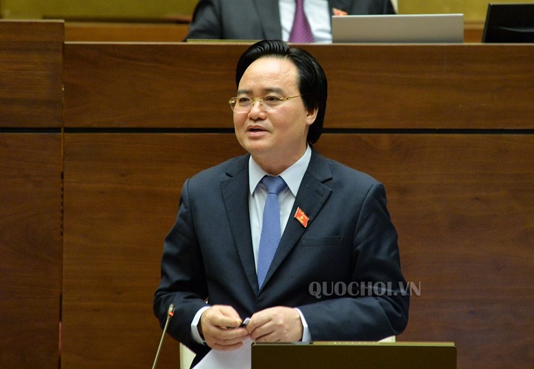 Bộ trưởng Phùng Xuân Nhạ xin lùi dự án Luật Giáo dục sửa đổi sang kỳ 7.
