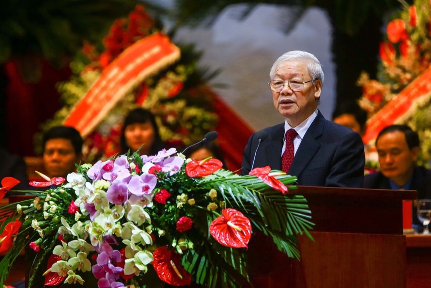  Tổng Bí thư Nguyễn Phú Trọng phát biểu chỉ đạo Đại hội Công đoàn Việt Nam