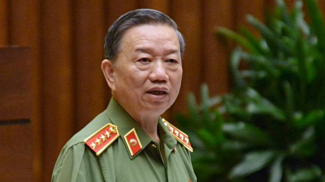 Đại tướng Tô Lâm, Bộ trưởng Bộ Công an