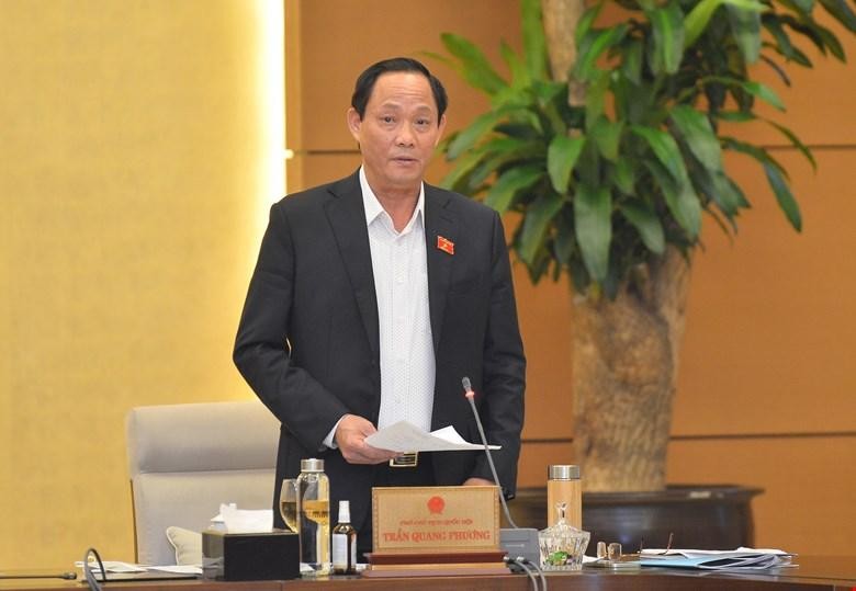 Phó chủ tịch Quốc hội Trần Quang Phương