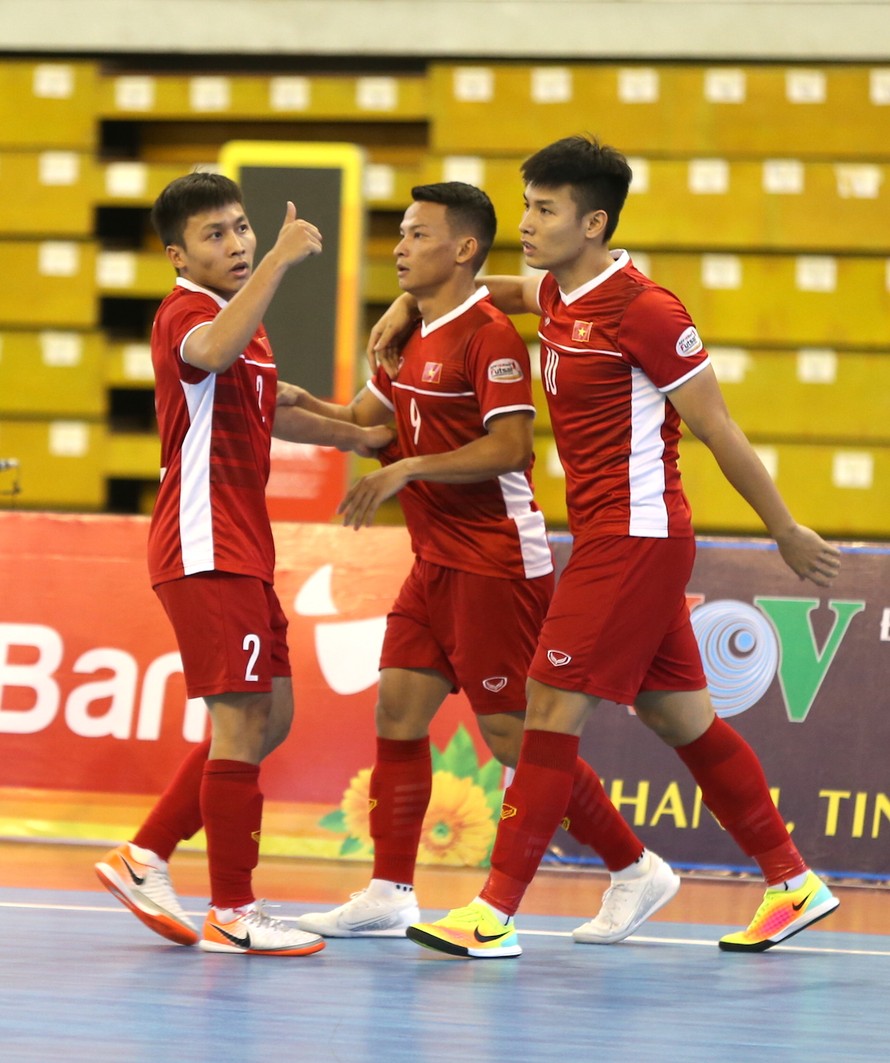 Đánh bại Myanmar, futsal Việt Nam giành vé dự VCK châu Á 2020