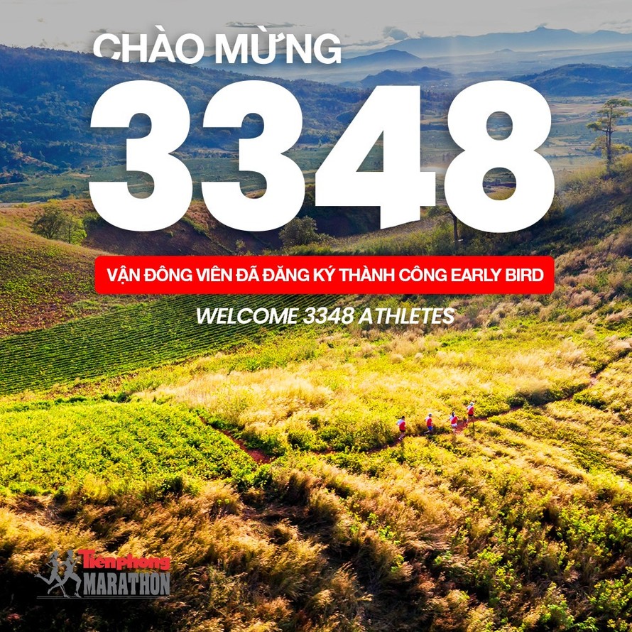 Gần 3.500 VĐV phong trào mua vé 'siêu sớm' dự Tiền Phong Marathon 2021