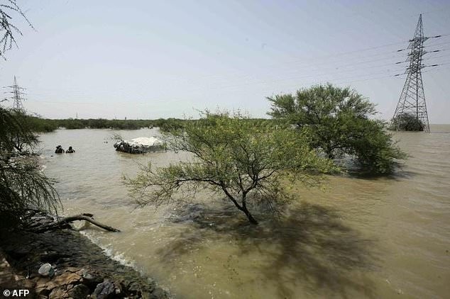 Sông Nile đoạn qua Sudan. Ảnh: AFP