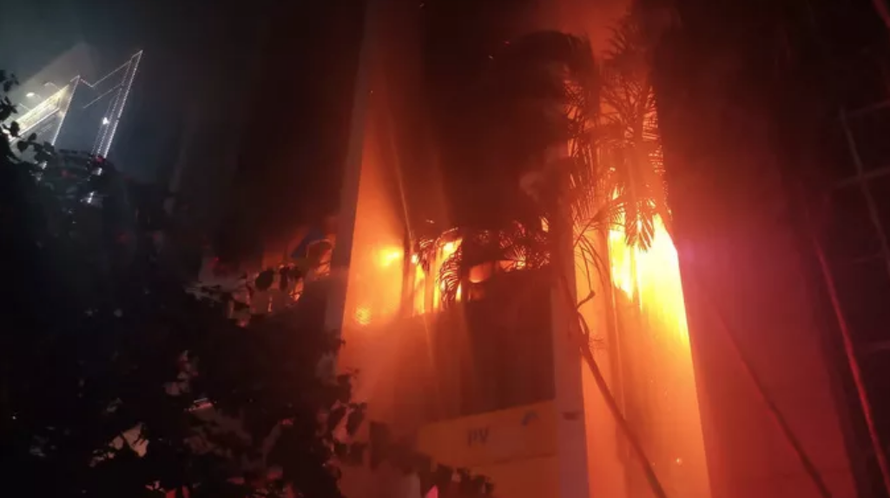 Cháy tòa nhà Dầu khí ở Thanh Hóa, 12 người thương vong