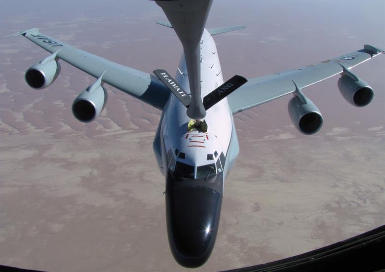 Máy bay RC-135W Rivet Joint. Ảnh: AF.mil