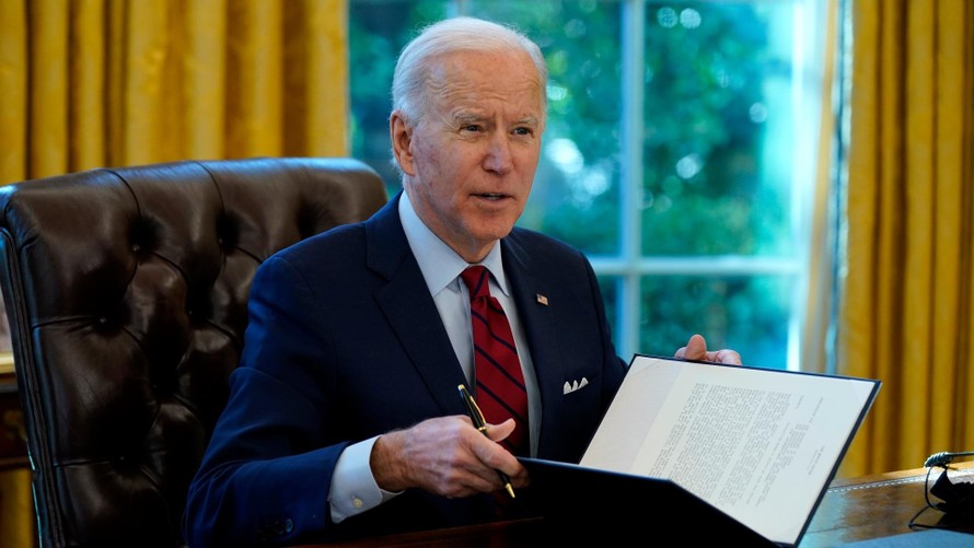 Tổng thống Joe Biden. Ảnh: AP