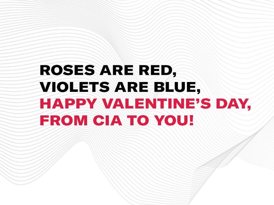 Bài thơ ngày Valentine của CIA. 