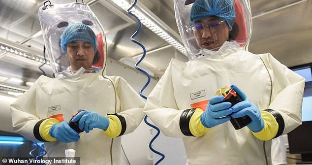 Phòng thí nghiệm Viện Nghiên cứu virus Vũ Hán. Ảnh: Daily Mail