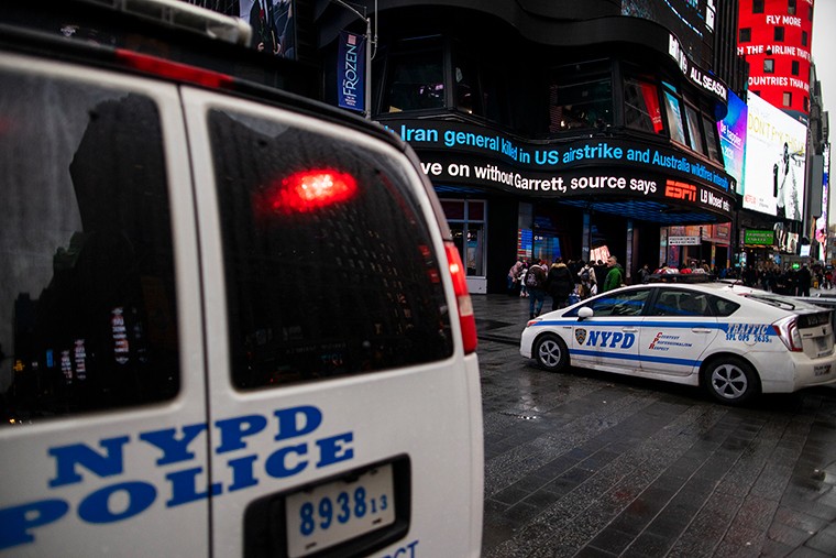 442 cảnh sát New York đã mắc COVID-19. Ảnh: CNN.