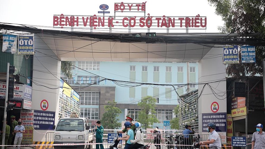 Bệnh viện K Tân Triều thực hiện 'nội bất xuất, ngoại bất nhập'
