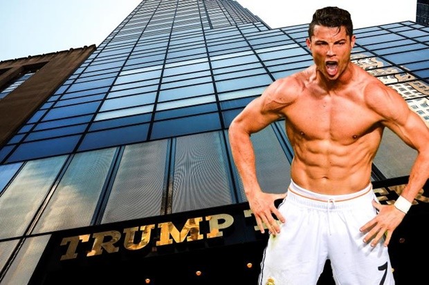 Ronaldo bỏ cả đống tiền để mua căn hộ tại Trump Tower.