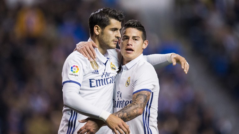 James Rodriguez và Alvaro Morata không còn muốn làm học trò của HLV Zidane.