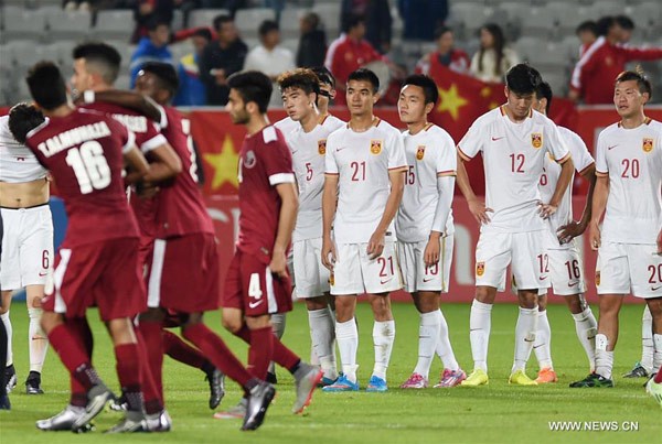 U23 Trung Quốc có một giải đấu thất vọng.