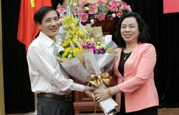 Ông Hoàng Minh Dũng Tiến được phân công làm Bí thư quận Ba Đình nhiệm kỳ 2015-2020