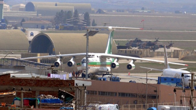 Sân bay Diyarbakir của Thổ Nhĩ Kỳ. Ảnh: Reuters
