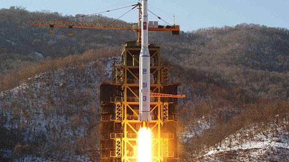 Một vụ thử tên lửa của Triều Tiên