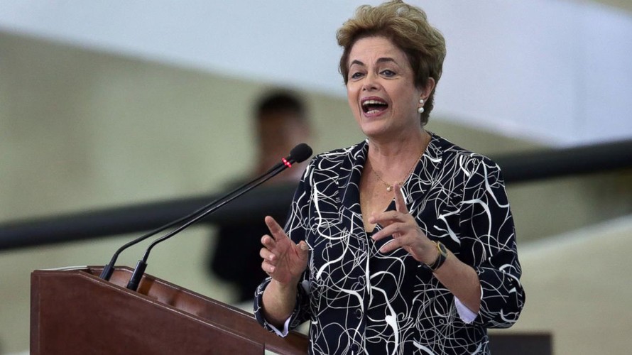 Bà Dilma Rousseff vừa bị truất quyền Tổng thống Brazil