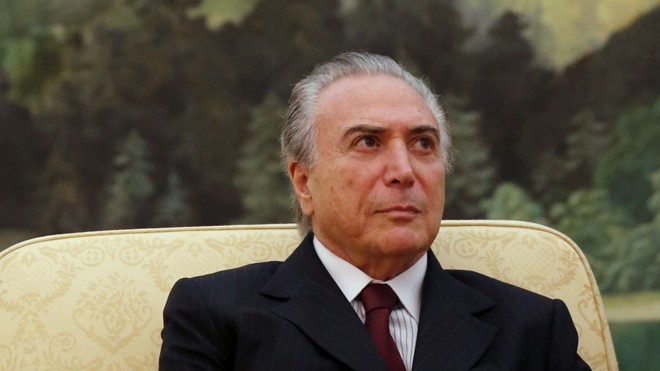Tổng thống lâm thời Brazil Michel Temer 