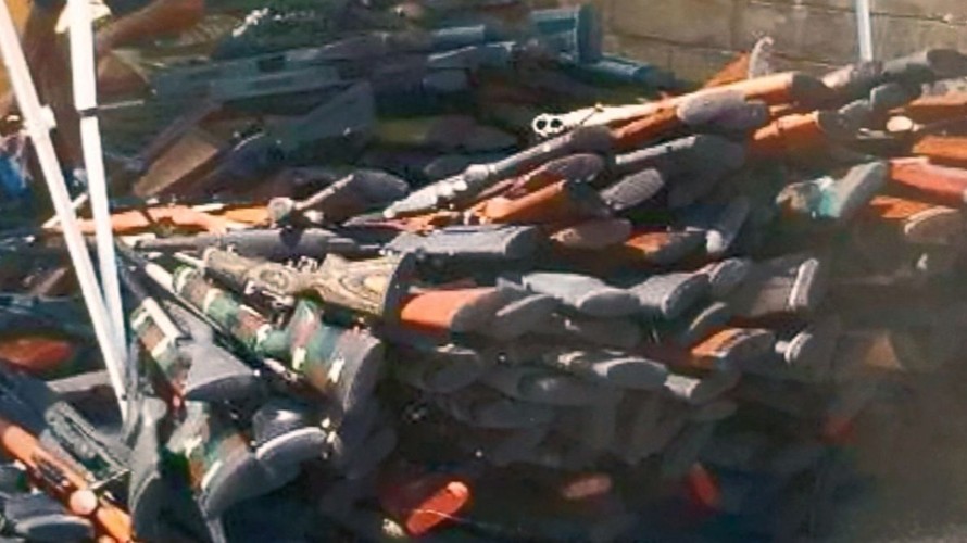 Gia đình ông Jeffrey A. Lash sở hữu kho vũ khí gồm 1.500 khẩu súng, 6,5 tấn đạn