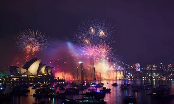 Cảng Sydney lung linh trong đêm giao thừa 2019