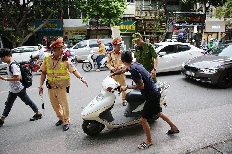 30 tổ cảnh sát 141 Hà Nội chống đua xe, gây rối dịp Tết Nguyên đán