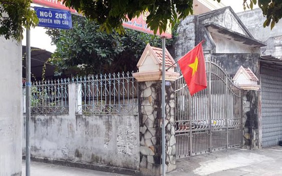 Khu phố là nơi ở của cựu thiếu tá Nguyễn Hữu Cường.
