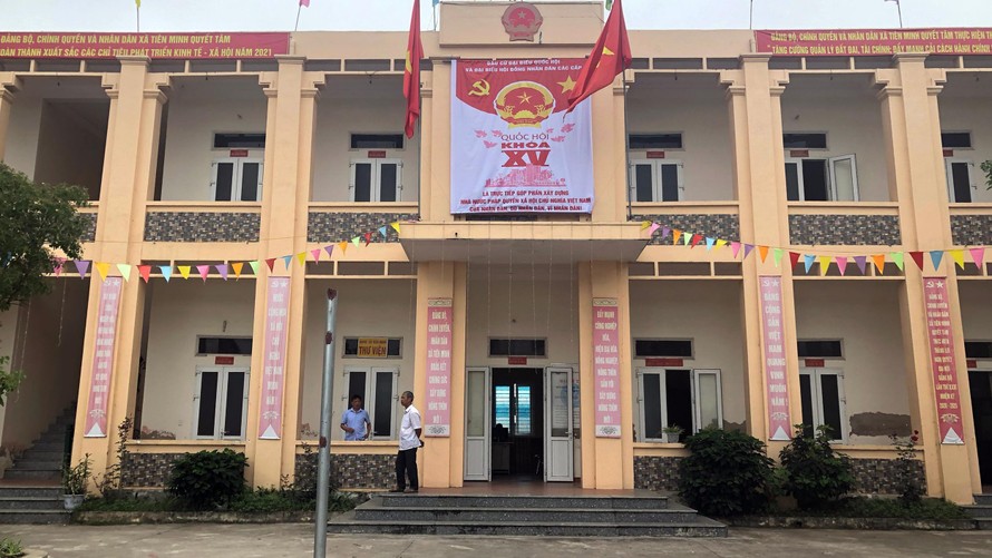 Trụ sở UBND xã Tiên Minh (huyện Tiên Lãng, TP Hải Phòng).