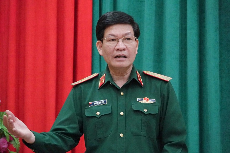 Thiếu tướng Nguyễn Xuân Kiên, Cục trưởng Cục Quân y. Ảnh: Nguyễn Minh