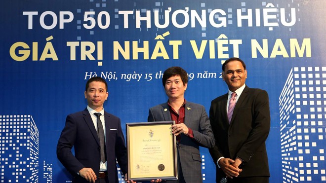 Vinaface Biên Hòa có giá trị thương hiệu vô hình lớn nhất Việt Nam 