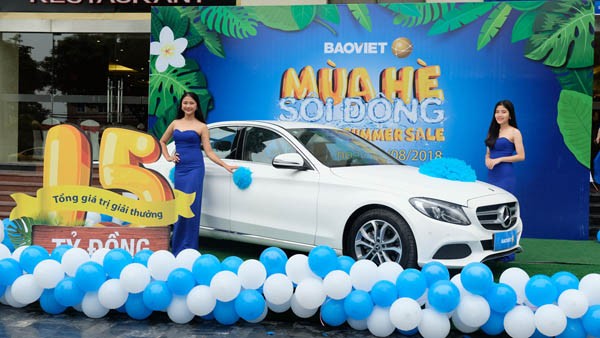 Cơ hội trúng Mercedes-Benz C200 cho khách hàng Bảo Việt 