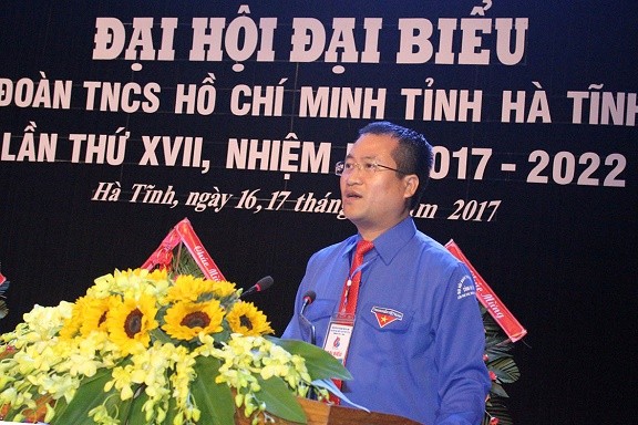 Anh Nguyễn Thế Hoàn tái đắc cử Bí thư tỉnh đoàn Hà Tĩnh