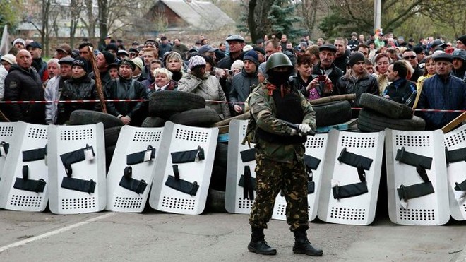 Ukraine đã bắt đầu chiến dịch truy quét người nổi dậy. Ảnh: Ria Novosti