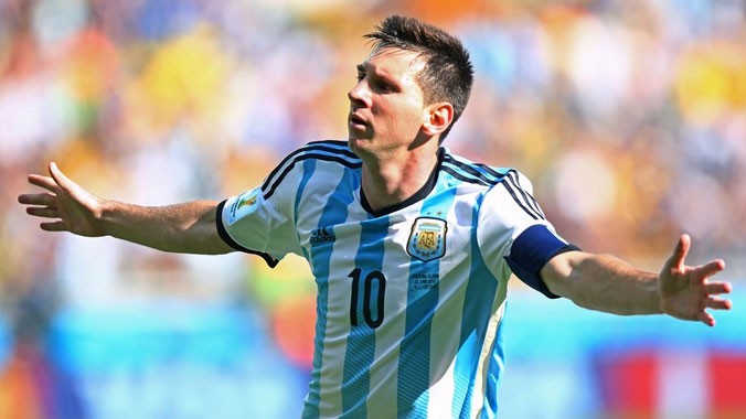 Messi đang tỏa sáng như kỳ vọng của người Argentina. Ảnh: Getty Images
