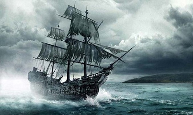 Theo Wonderslists, Caleuche là một trong những con tàu ma nổi tiếng. Nhiều người dân từng bắt gặp con tàu này xuất hiện vào mỗi đêm gần hòn đảo ngoài khơi Chile. Nó chở linh hồn của tất cả những người đã chết khi con tàu gặp tai nạn trong một đêm. 