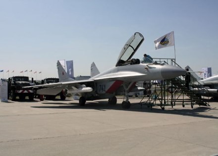 Chiến đấu cơ đa nhiệm MiG-35. Ảnh: Bộ Quốc phòng Nga.