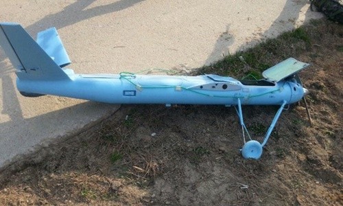Một thiết bị bay không người lái (UAV) của Triều Tiên. Ảnh: Yonhap.