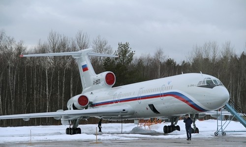 Một máy bay Tu-154 của Nga. Ảnh: Reuters.