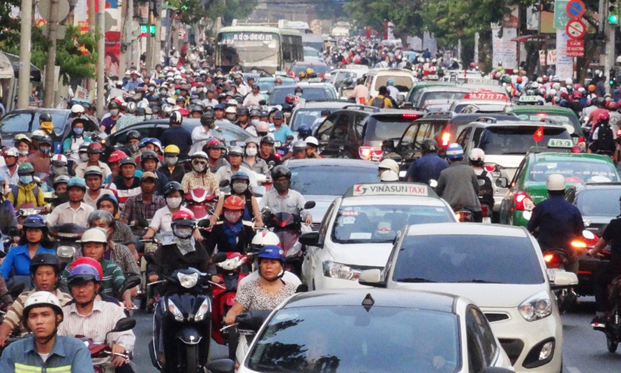 Đến lượt Sài Gòn đề xuất cấm xe máy vào trung tâm