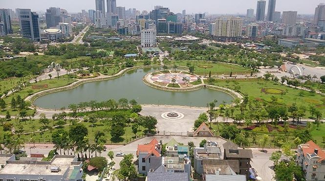 Hà Nội phải xử lý, báo cáo Thủ tướng vụ xin xén công viên làm bãi đỗ xe trong công viên Cầu Giấy.