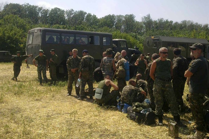 Nhiều binh sĩ Ukraine trốn sang Nga