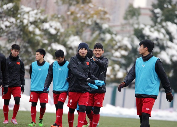 U23 Việt Nam vẫn chuẩn bị cho trận đấu với Uzbekistan