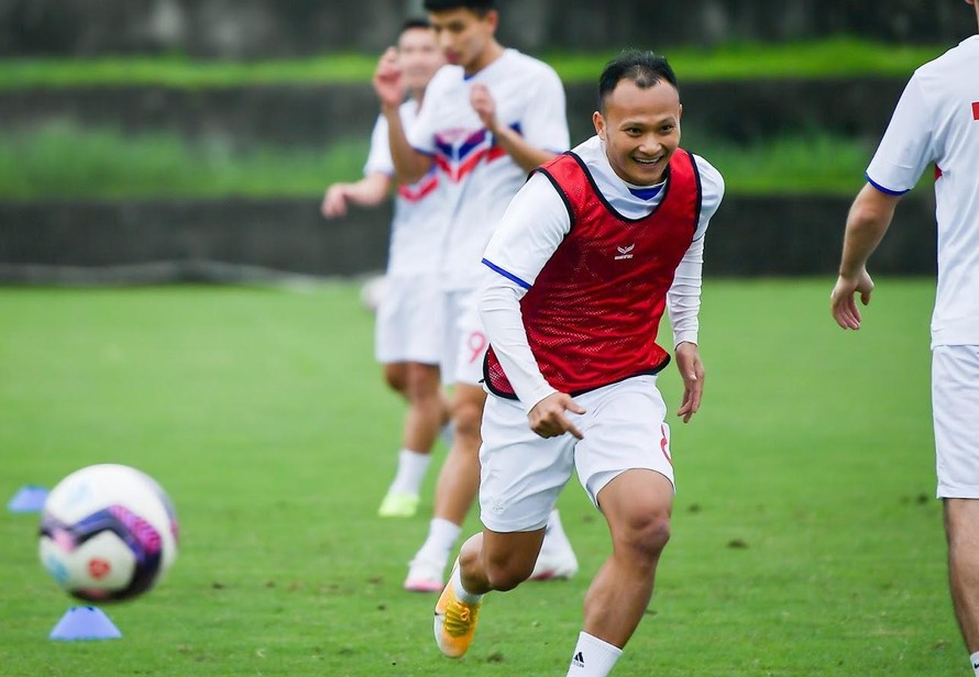 Trọng Hoàng có thể kịp bình phục để tham dự Vòng loại thứ 2 World Cup 2022 cùng đội tuyển Việt Nam. (ảnh Anh Tú)