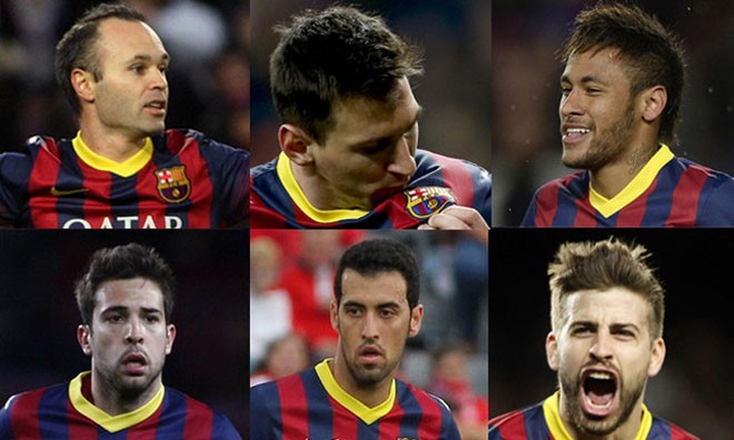 Chỉ có 6 ngôi sao chắc tương lại trong cuộc đại phẫu của Barcelona.