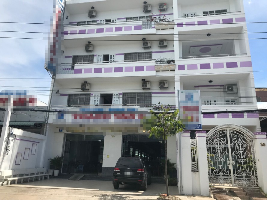 Khách sạn nơi ông Quang trình báo mất 400 triệu đồng. 