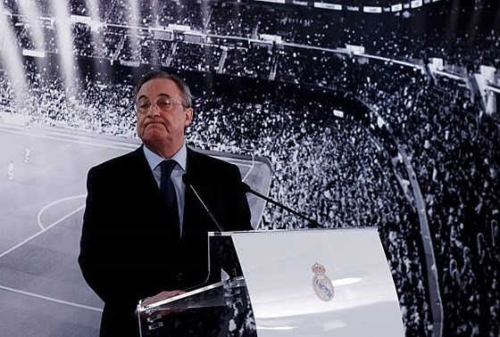 Chủ tịch Florentino Perez của Real
