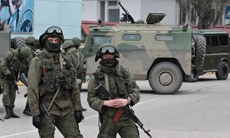 Ukraine tố quân Nga chiếm đơn vị tên lửa ở Crimea
