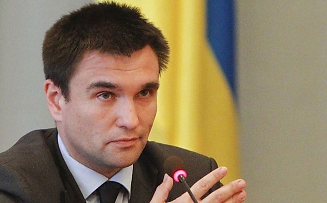 Ngoại trưởng Ukraine Pavel Klimkin. (Nguồn: Dninews.com)